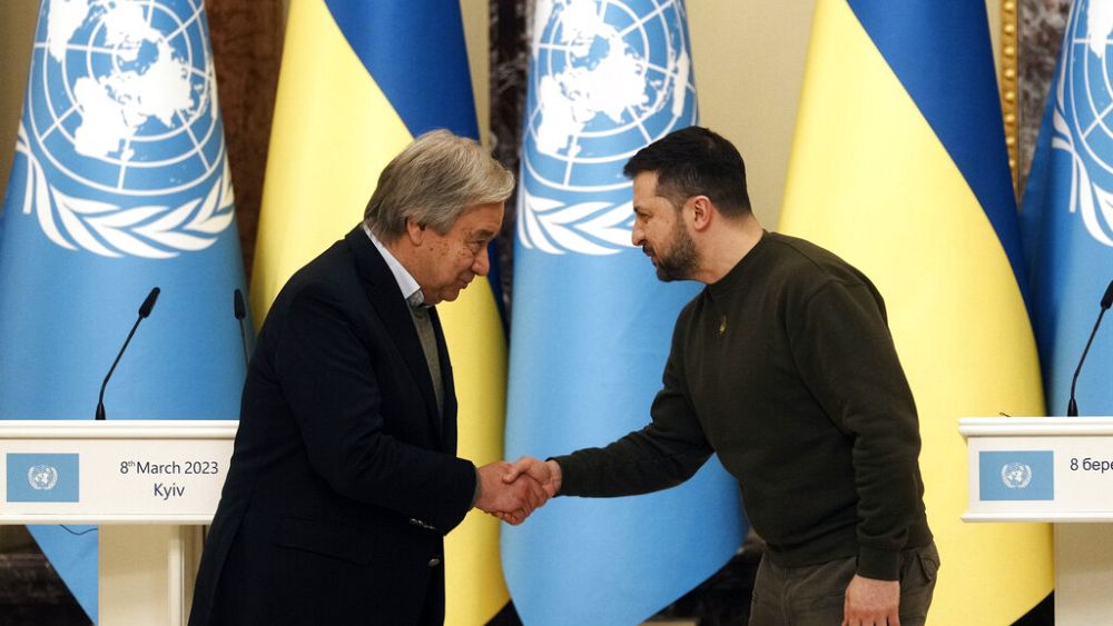 In Kyiv, António Guterres reaffirms UN’s ‘full commitment’ to Ukraine