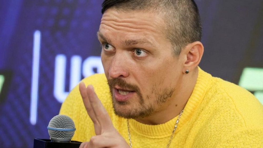 Olympics-Russians will win ‘medals of blood’ if allowed to compete, says Ukraine’s Usyk
